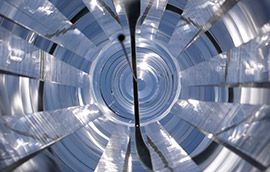 Lightpipe et dôme de l'intérieur