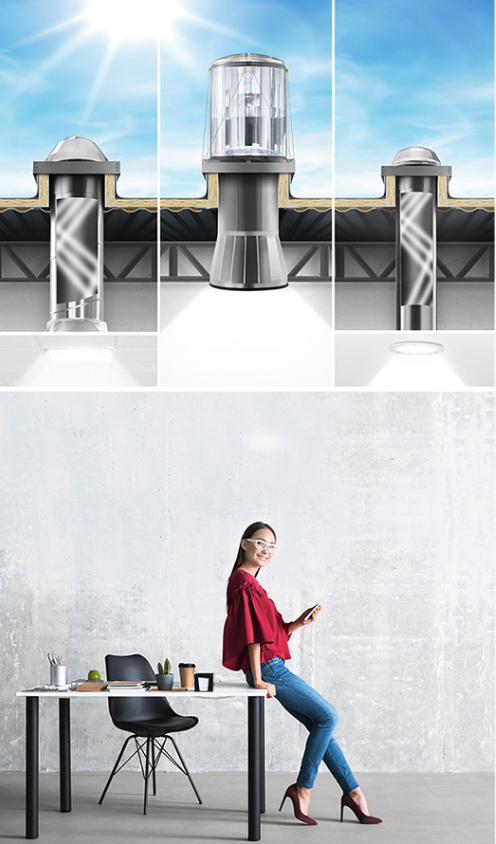 Solatube application industrielle